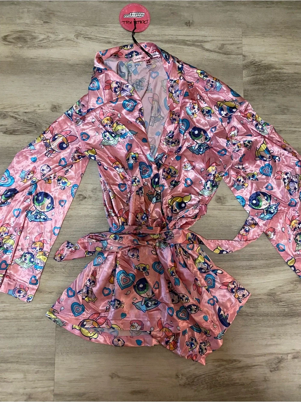 Dolls Kill satin kimono